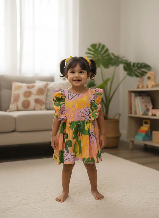 Sunshine Floria Frill Dress