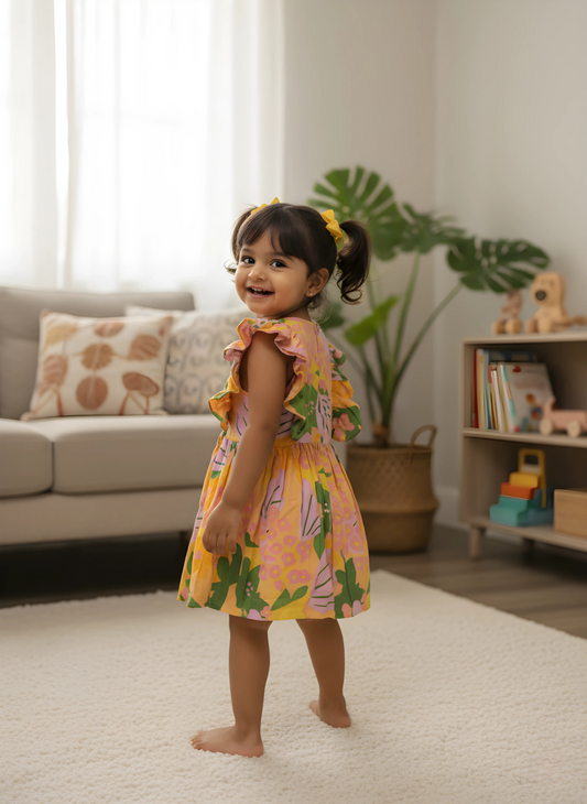 Sunshine Floria Frill Dress