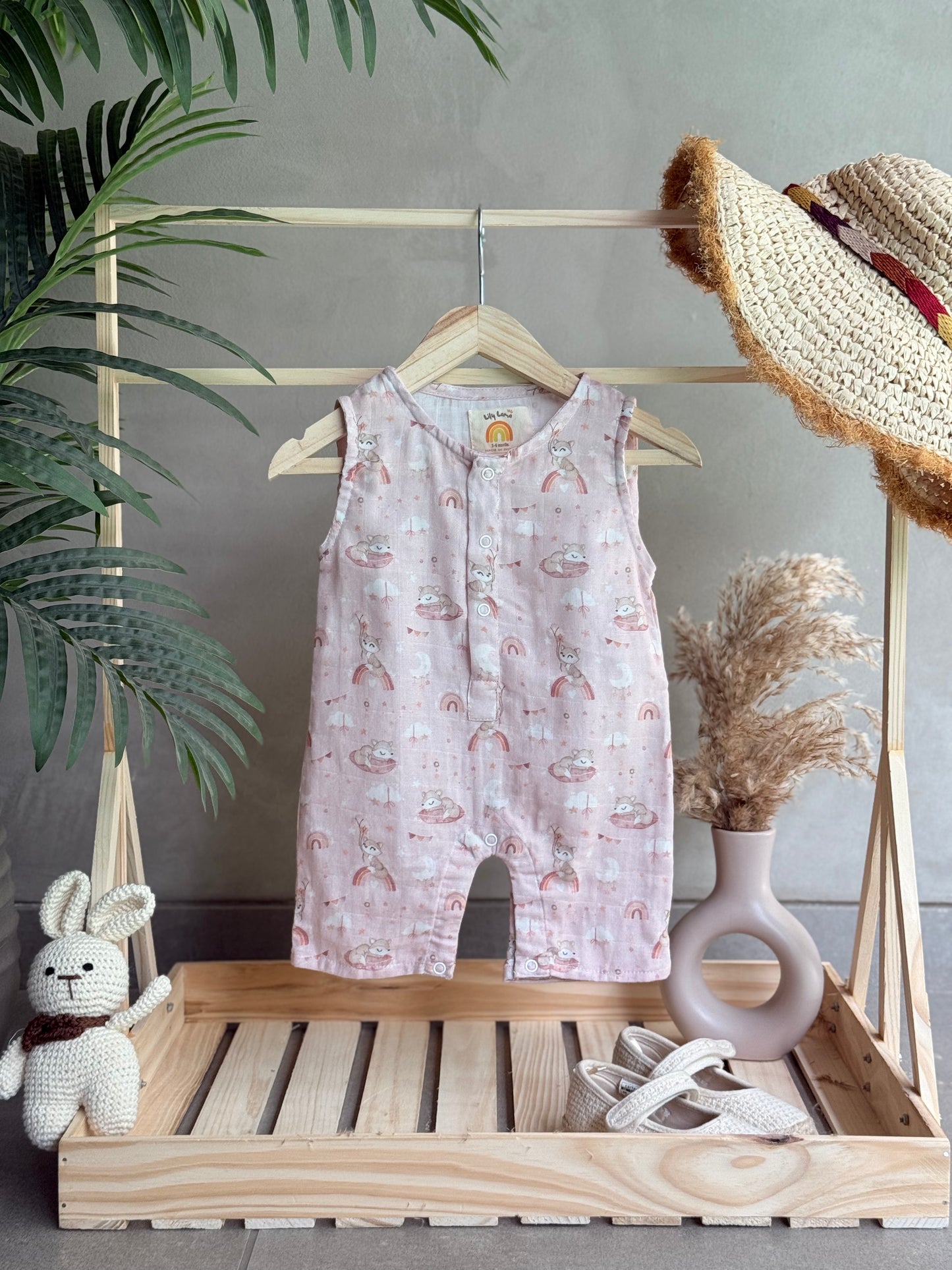 Snoozy Tails Romper