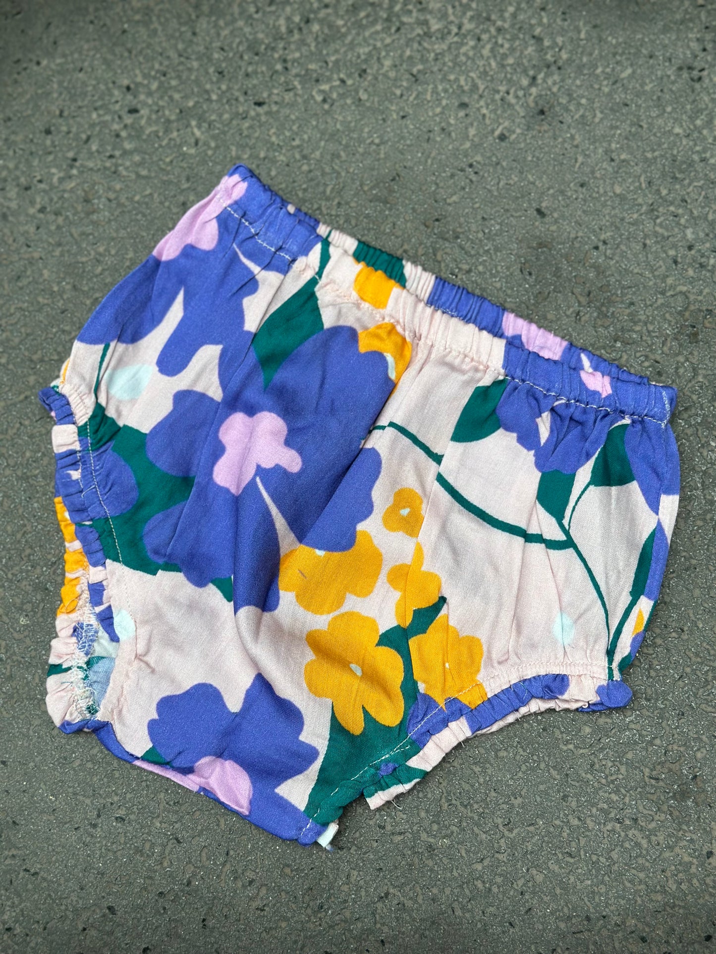 Violet Tropical Back-Bow Dress