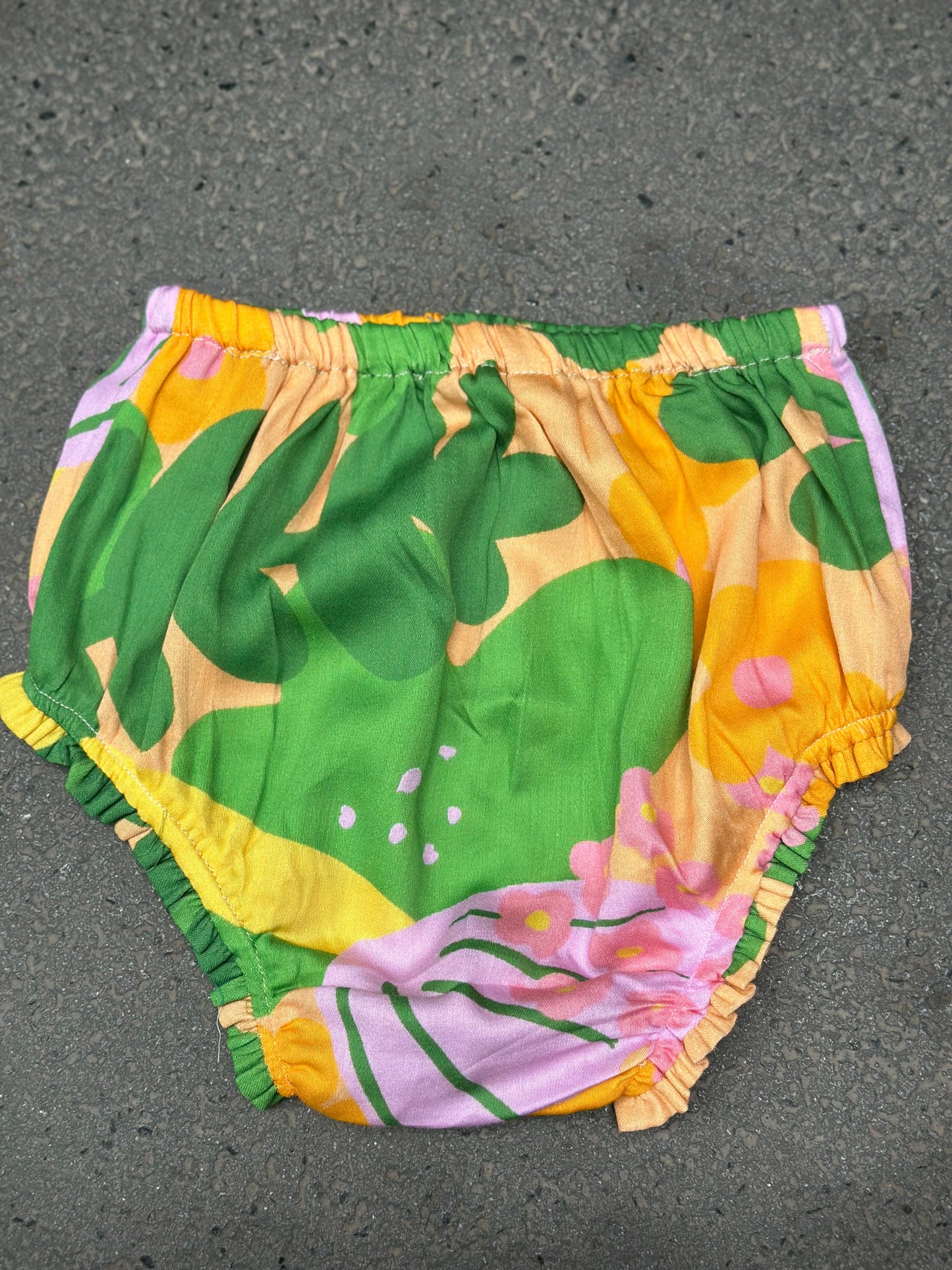 Sunshine Tropical Back-Bow Dress