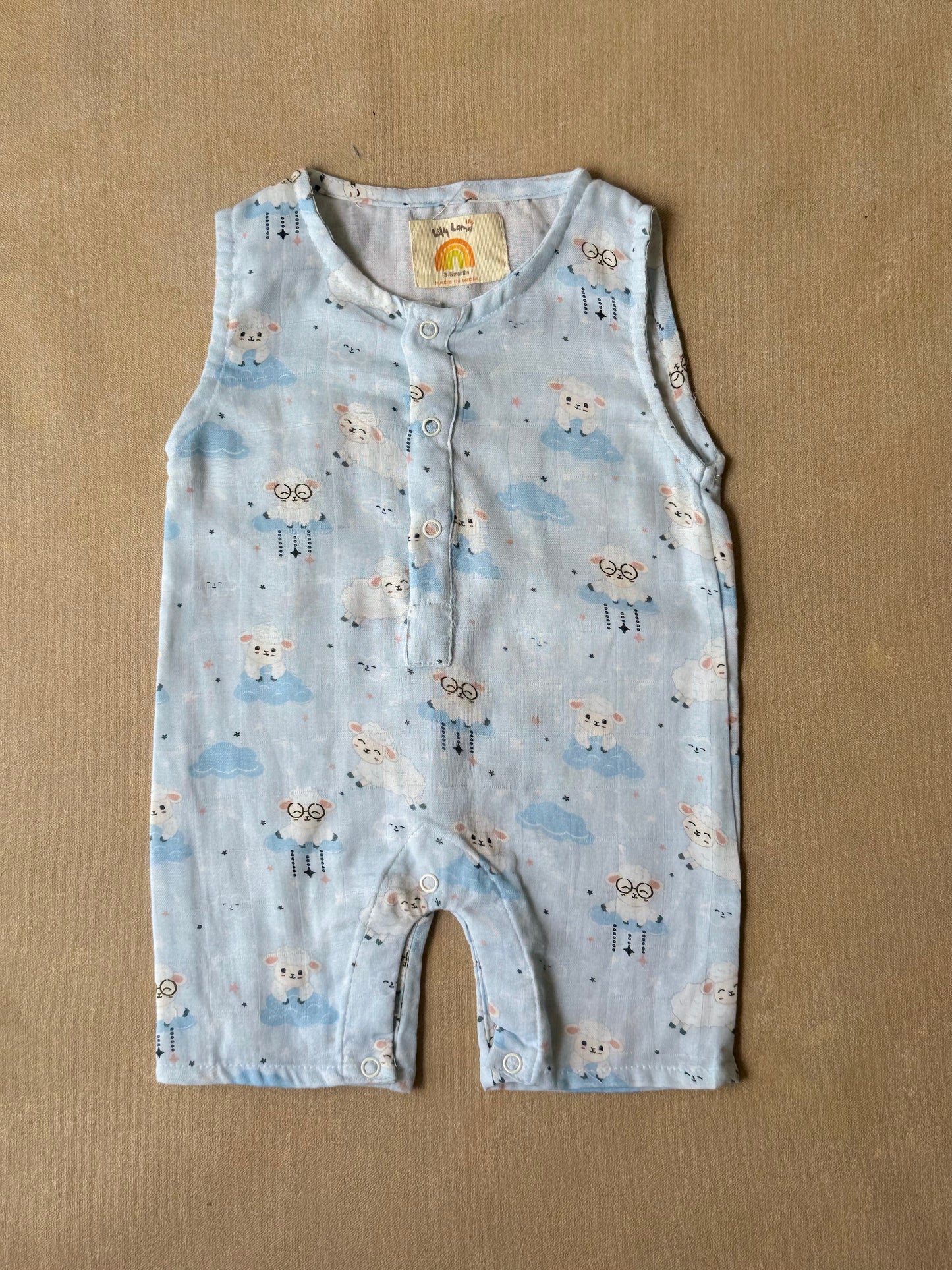 Sleepy Lambs Romper