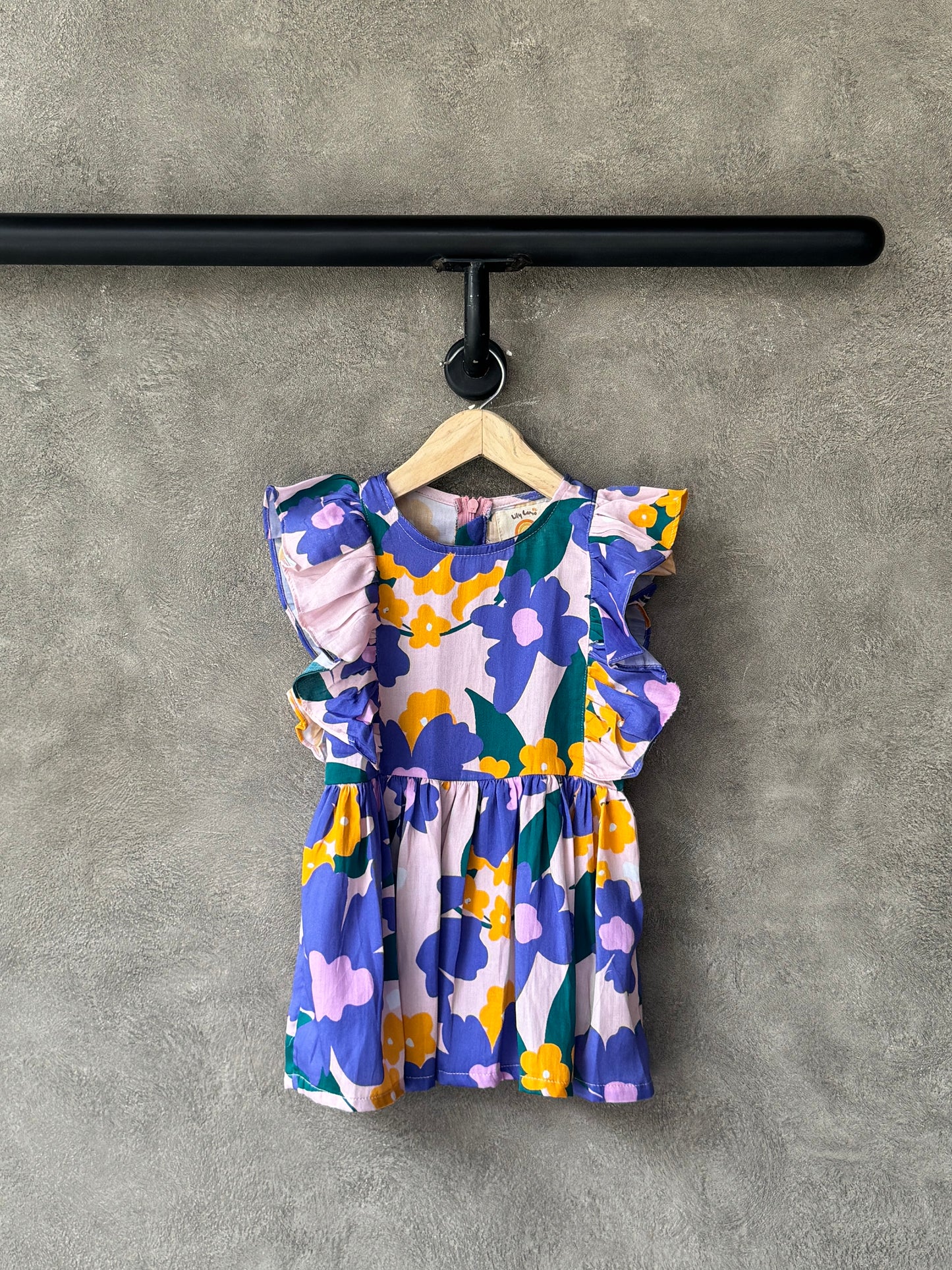 Violet Floria Frill Dress