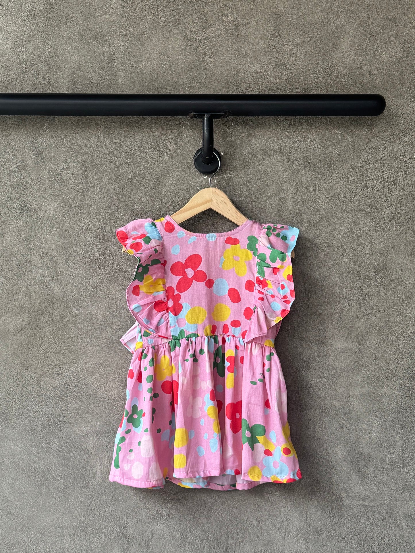 Blush Floria Frill Dress