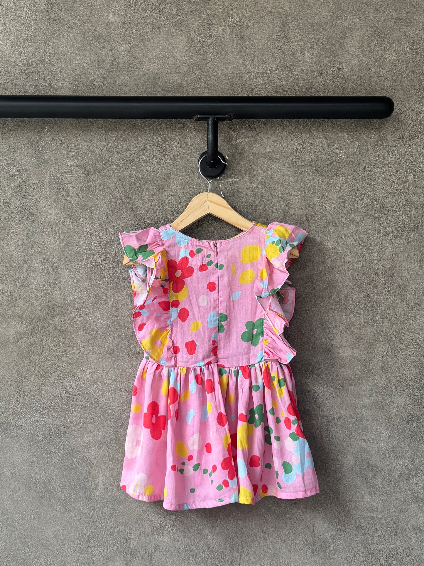 Blush Floria Frill Dress