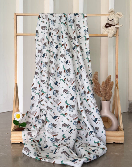 Jurassic Dreams Swaddle