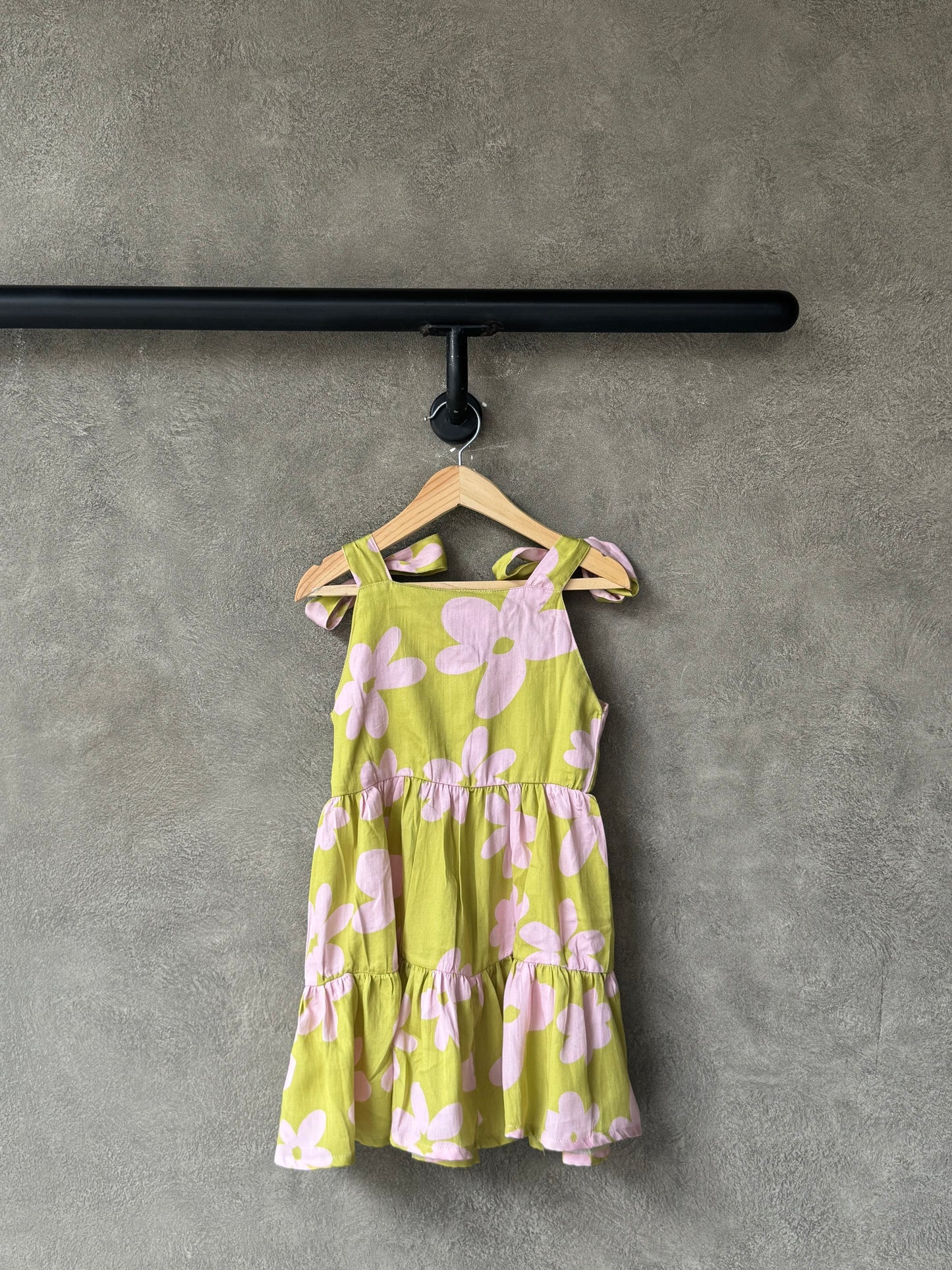 Spring Meadow Tie Up Dress