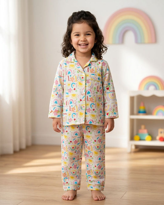 Rainbow Bloom Nightsuit